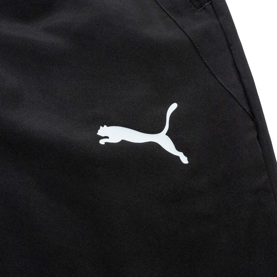 Milan Training Trousers Pre Match Woven - PUMA Black/For All Time Red - Men's-SoccerKits Hub | Buy Soccer Jerseys Online