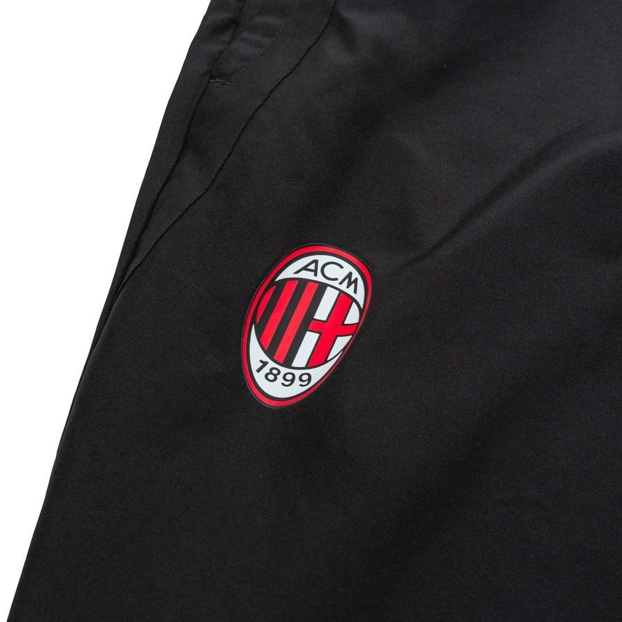 Milan Training Trousers Pre Match Woven - PUMA Black/For All Time Red - Men's-SoccerKits Hub | Buy Soccer Jerseys Online