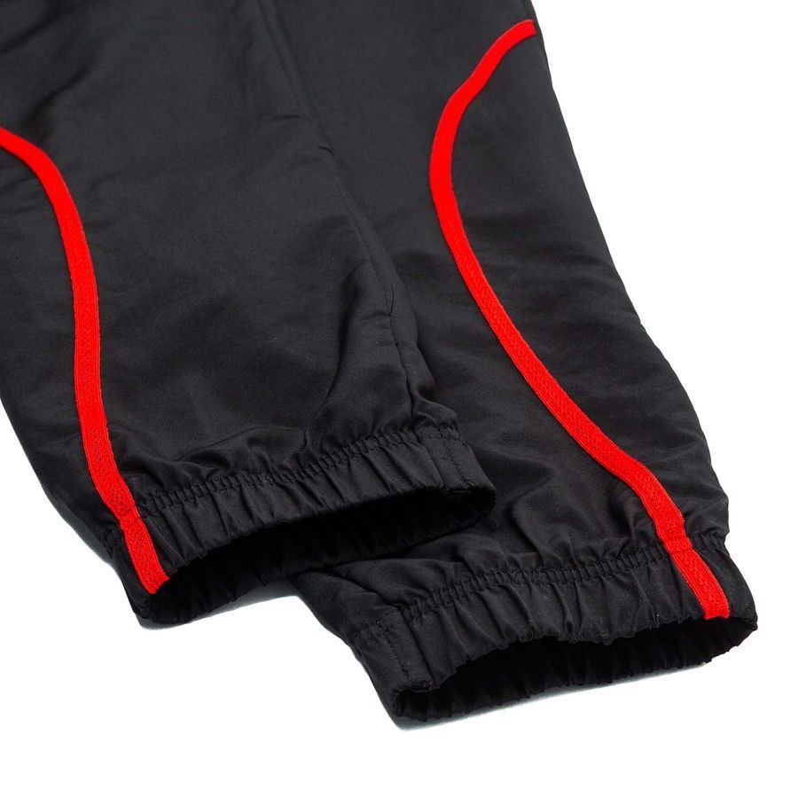 Milan Training Trousers Pre Match Woven - PUMA Black/For All Time Red - Men's-SoccerKits Hub | Buy Soccer Jerseys Online