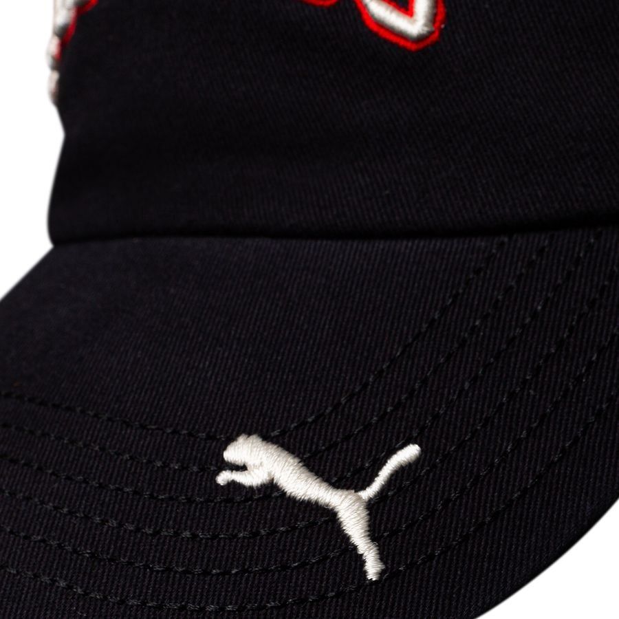 Morocco Cap FtblCulture World Cup 2026 - PUMA Black/For All Time Red - Men's-SoccerKits Hub | Buy Soccer Jerseys Online