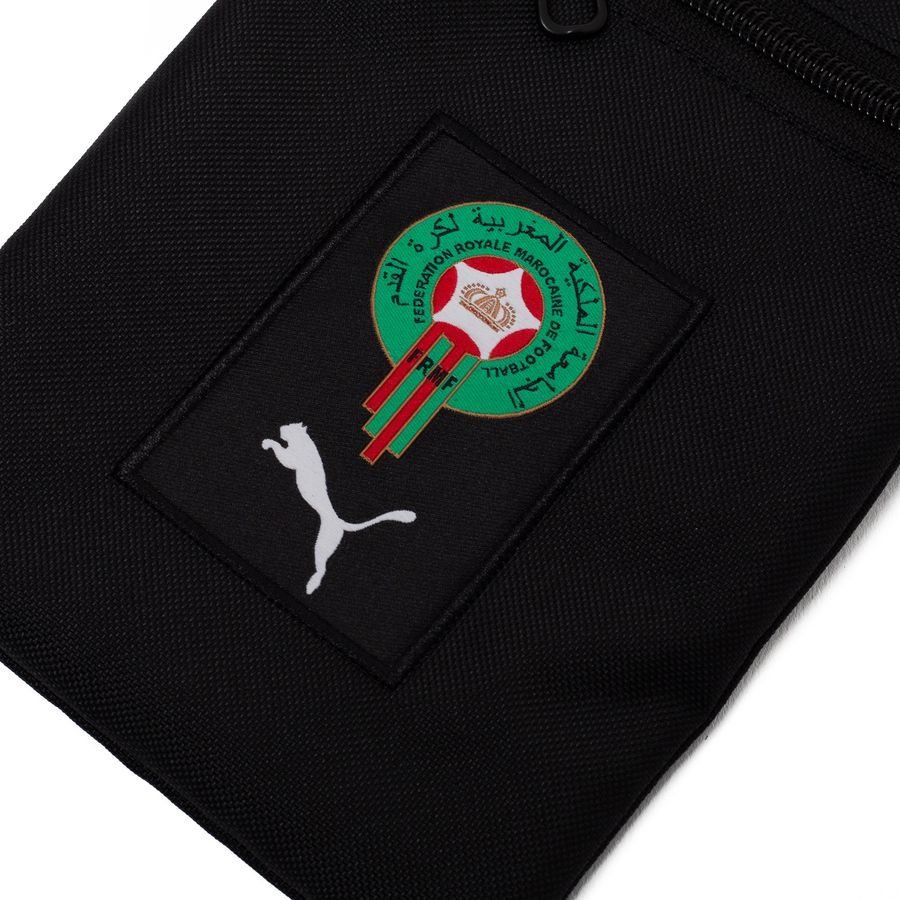 Morocco Crossbody Shoulder Bag - PUMA Black/Power Green - Men's-SoccerKits Hub | Buy Soccer Jerseys Online