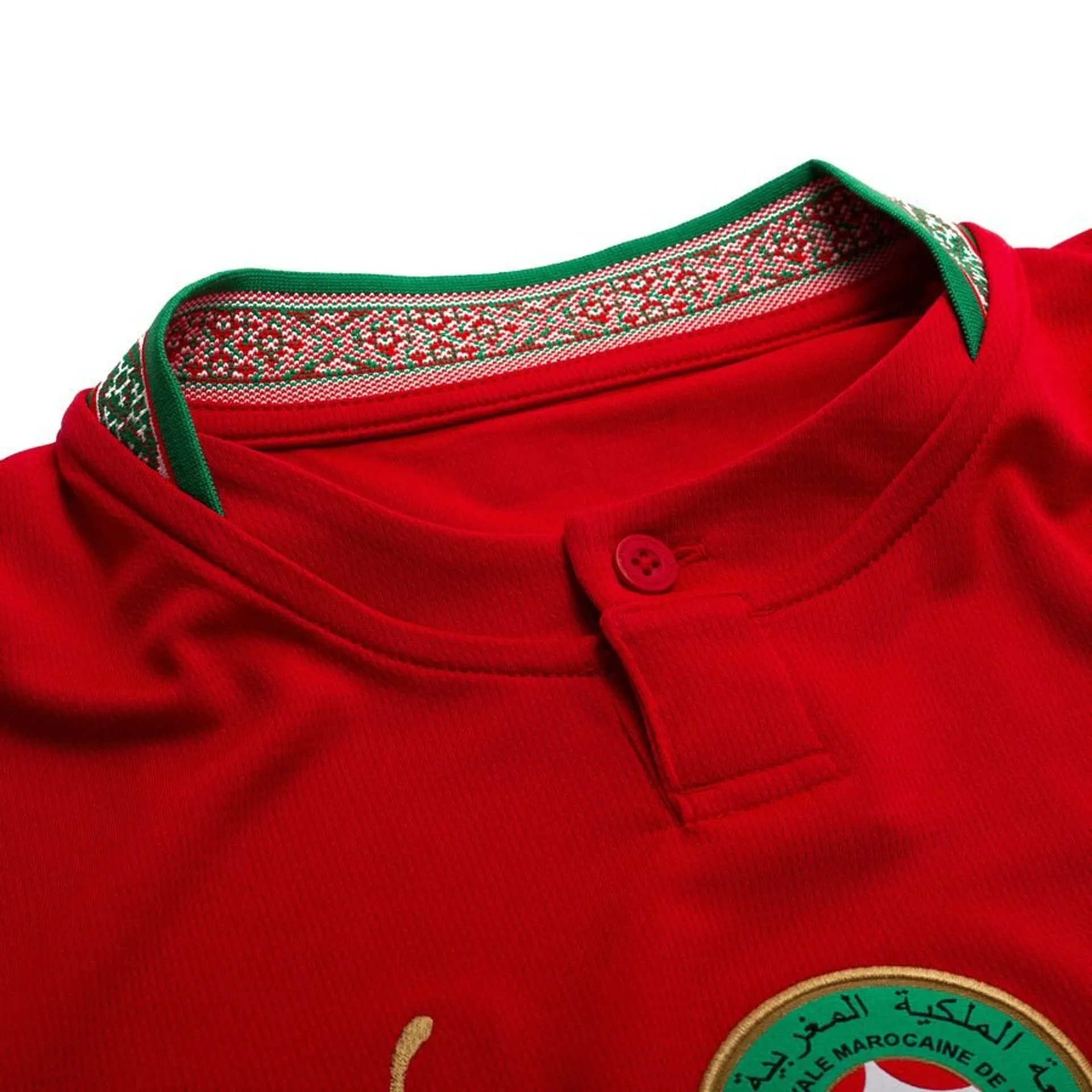 Morocco Home Shirt World Cup 2026 Detail 1