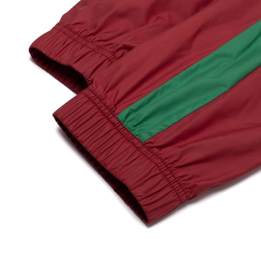 Morocco Training Trousers Pre Match Woven Africa Cup of Nations 2025 - Intense Red/Archive Green - Men's-SoccerKits Hub | Buy Soccer Jerseys Online