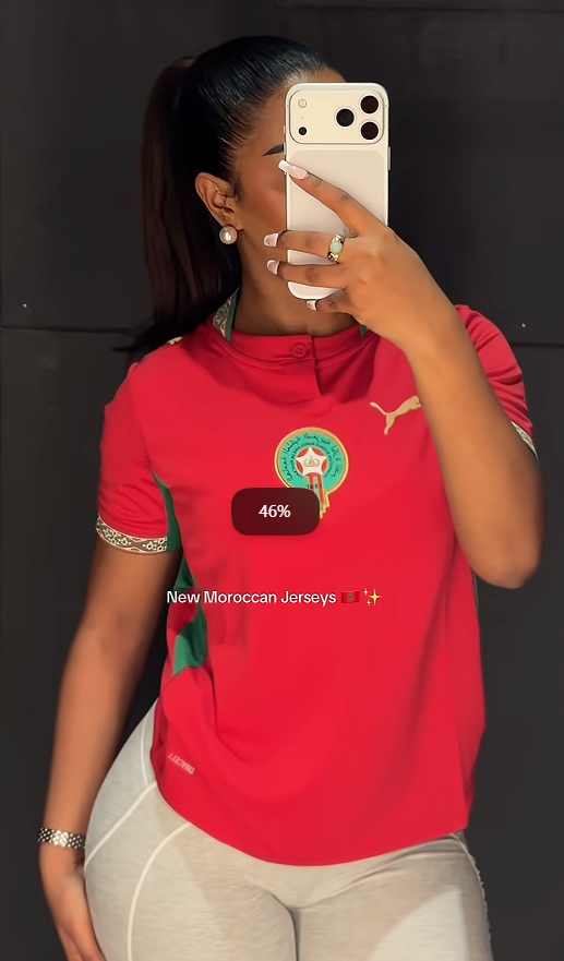 Morocco World Cup 2026 Jersey Fan Photo