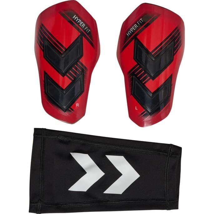 NFB Shin Pads - Red/Black - Men's-SoccerKits Hub | Buy Soccer Jerseys Online