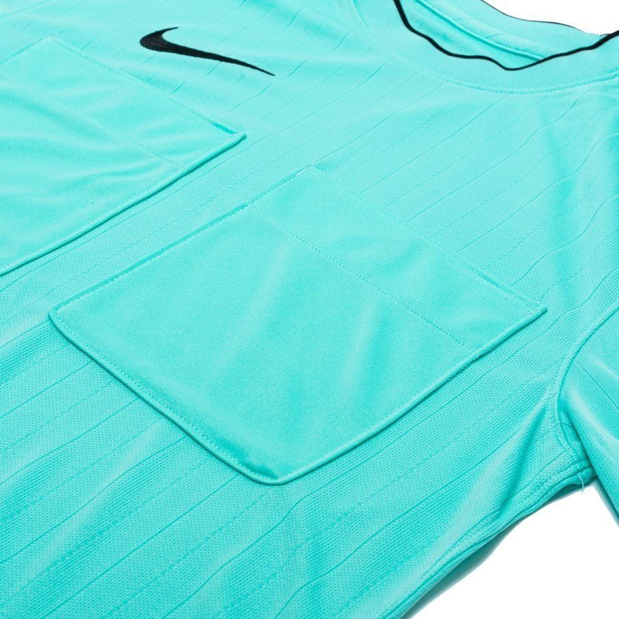 NFF Oslo Nike Referee's Shirt II Dri-FIT - Hyper Turquoise/Black Long Sleeves - Men's-SoccerKits Hub | Buy Soccer Jerseys Online