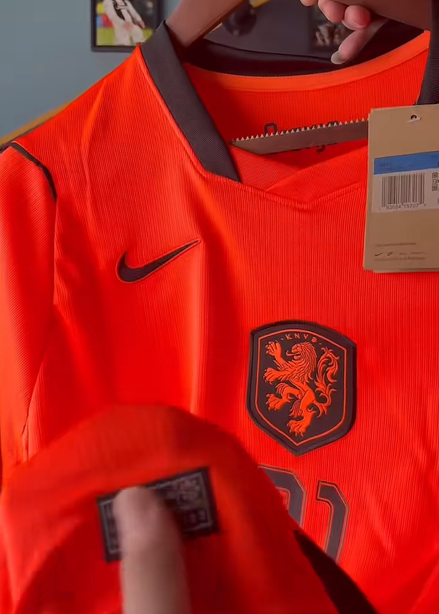 Netherlands Home Shirt World Cup 2026 Fan Photo 2