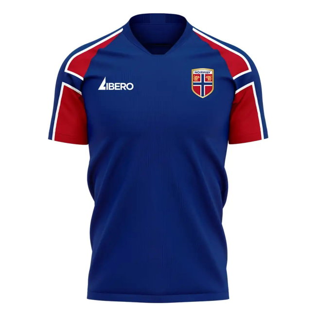 Norway 2025-2026 Away Concept Football Kit (Libero) (SORLOTH 9)-SoccerKits Hub | Buy Soccer Jerseys Online