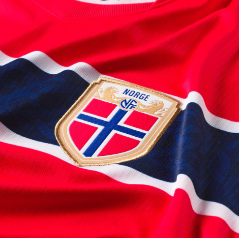 Norway World Cup 2026 Home Shirt Fabric Detail 2