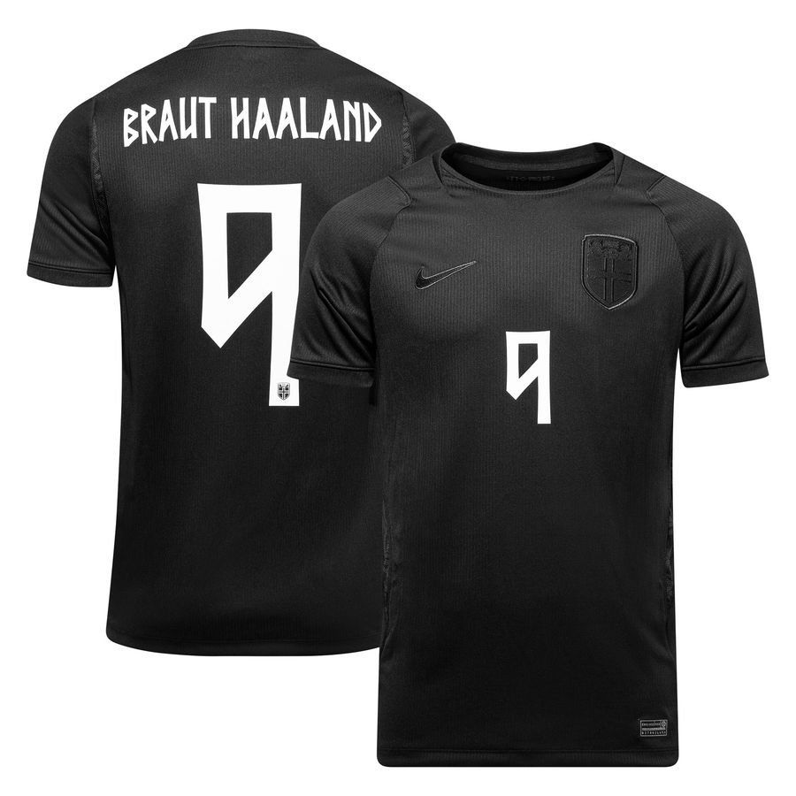 Norway Away Shirt World Cup 2026 BRAUT HAALAND 9 - Men's-SoccerKits Hub | Buy Soccer Jerseys Online