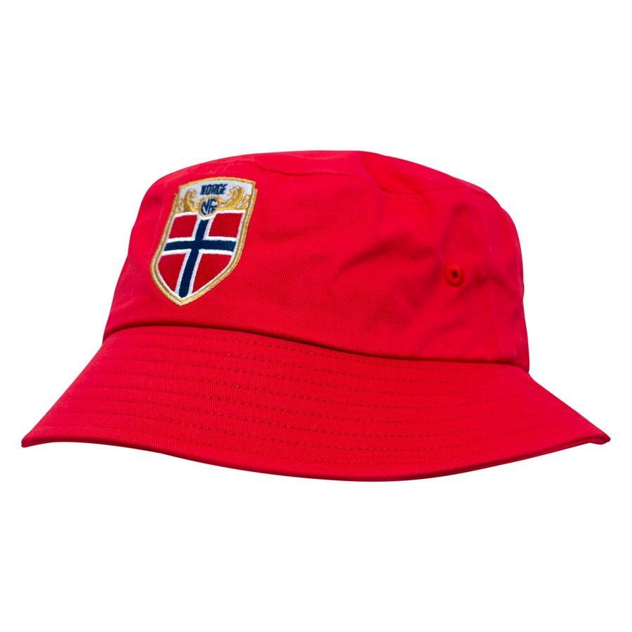 Norway Bucket Hat Crest - Red-SoccerKits Hub | Buy Soccer Jerseys Online