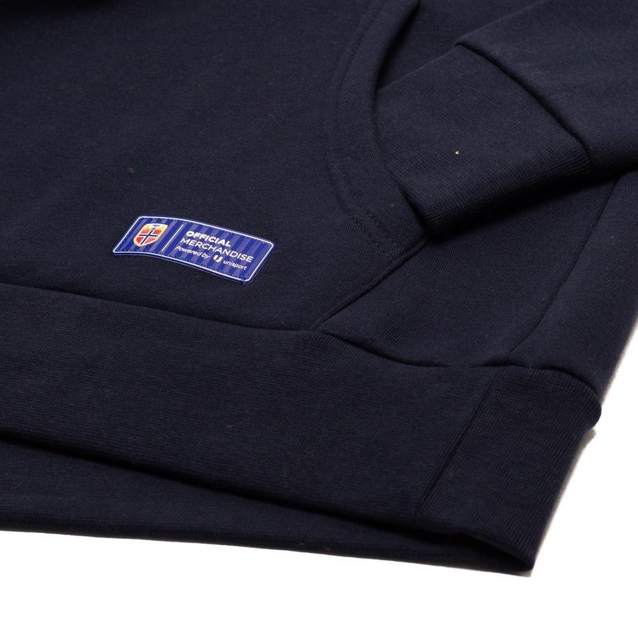 Norway Crest Hoodie - Navy - Men's-SoccerKits Hub | Buy Soccer Jerseys Online