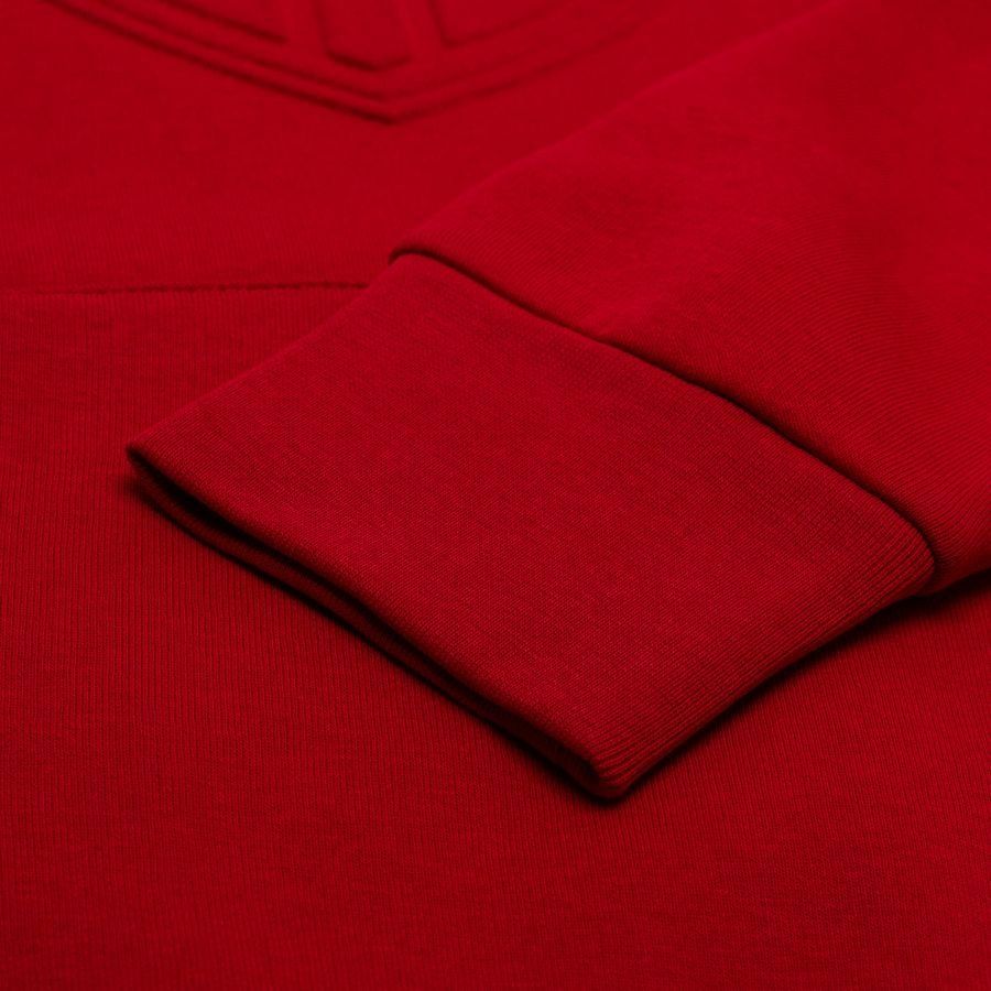 Norway Crest Hoodie - Red - Men's-SoccerKits Hub | Buy Soccer Jerseys Online
