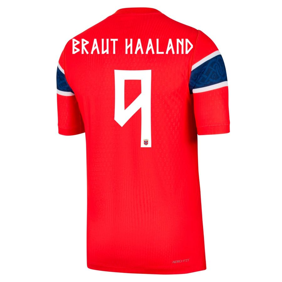 Haaland 9 Norway World Cup 2026 Home Kit - Kids