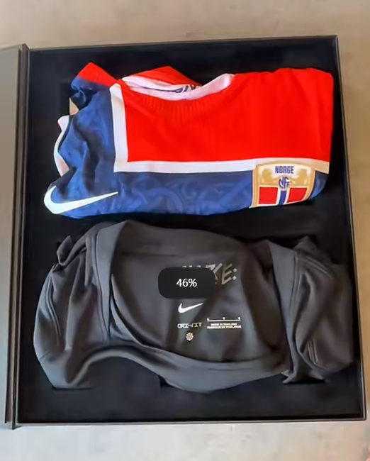 Norway World Cup 2026 Shirt Fan Photo