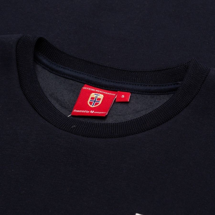 Norway "N" Crewneck - Navy - Men's-SoccerKits Hub | Buy Soccer Jerseys Online
