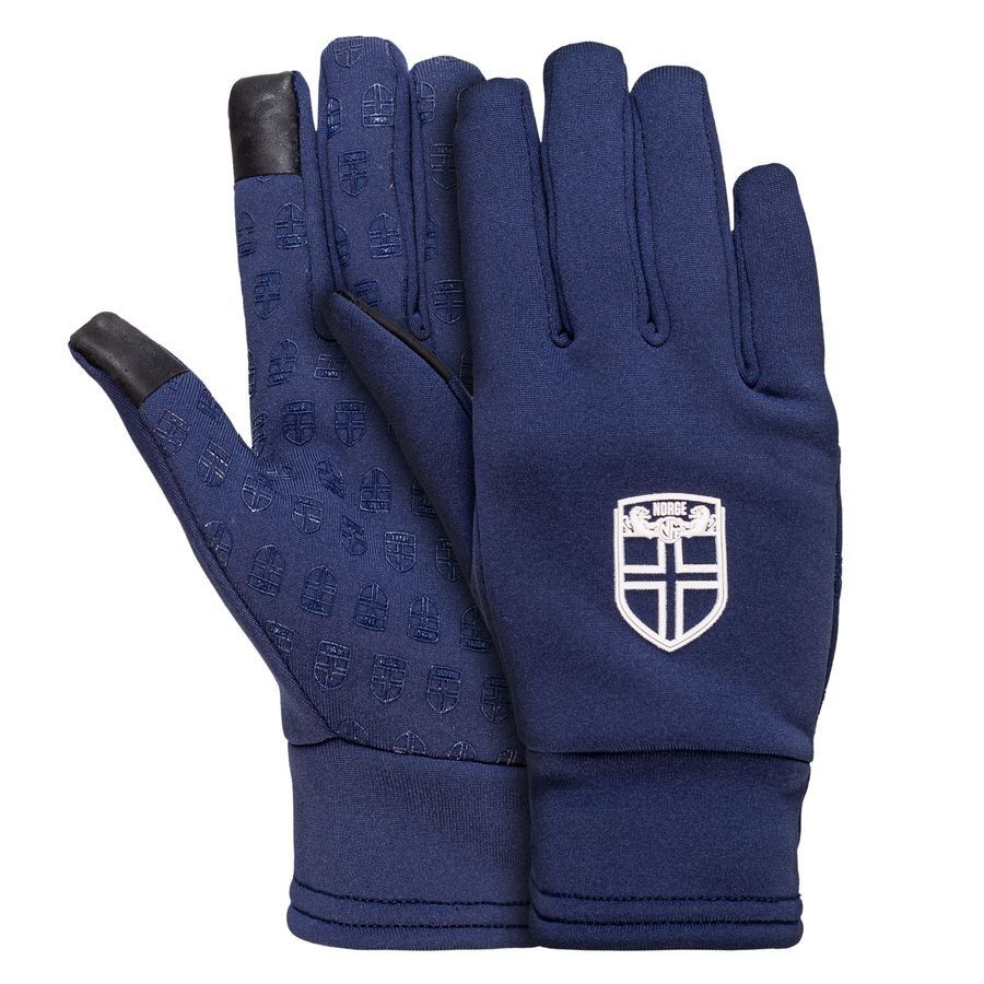 Norway NFF Player Gloves Warm - Blue - Men's-SoccerKits Hub | Buy Soccer Jerseys Online