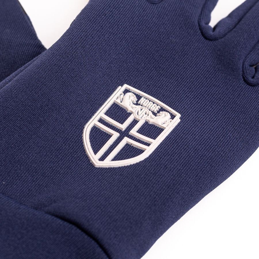 Norway NFF Player Gloves Warm - Blue - Men's-SoccerKits Hub | Buy Soccer Jerseys Online