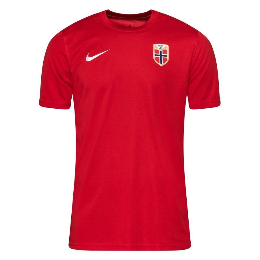 Norway Nike Training T-Shirt - Red Kids-SoccerKits Hub | Buy Soccer Jerseys Online