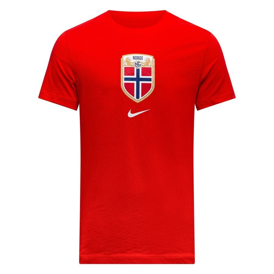 Norway T-Shirt Crest World Cup 2026 - Chile Red - Men's-SoccerKits Hub | Buy Soccer Jerseys Online