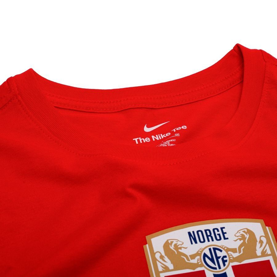 Norway T-Shirt Crest World Cup 2026 - Chile Red - Men's-SoccerKits Hub | Buy Soccer Jerseys Online