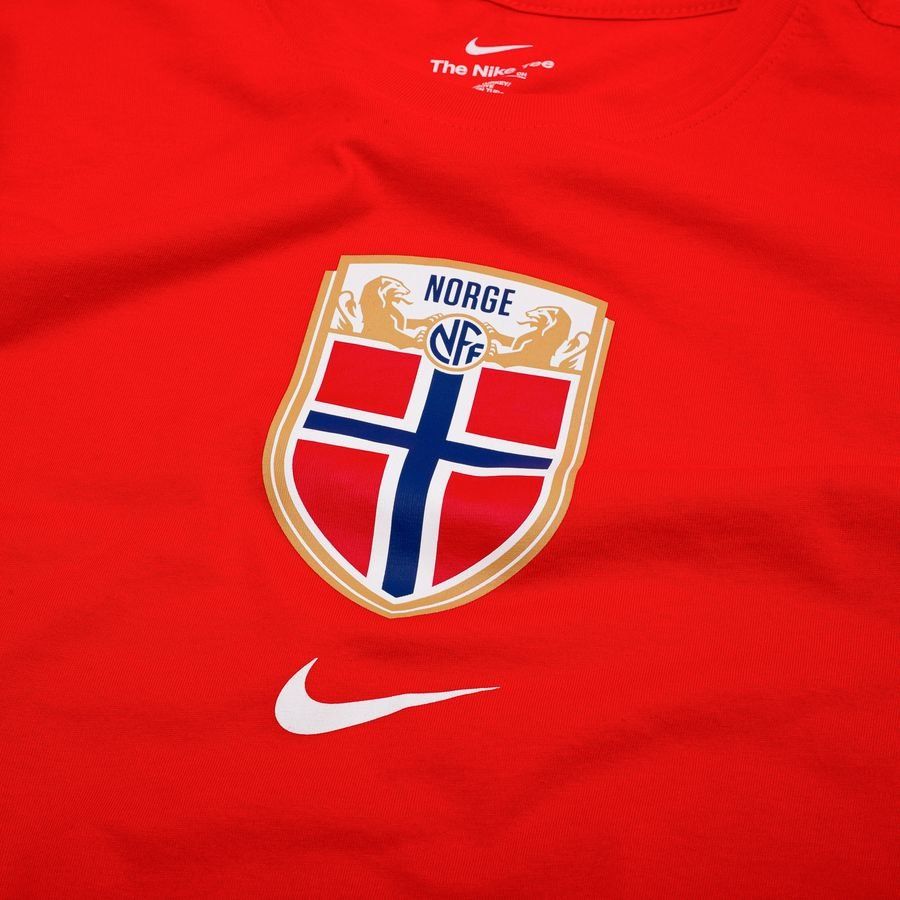 Norway T-Shirt Crest World Cup 2026 - Chile Red - Men's-SoccerKits Hub | Buy Soccer Jerseys Online