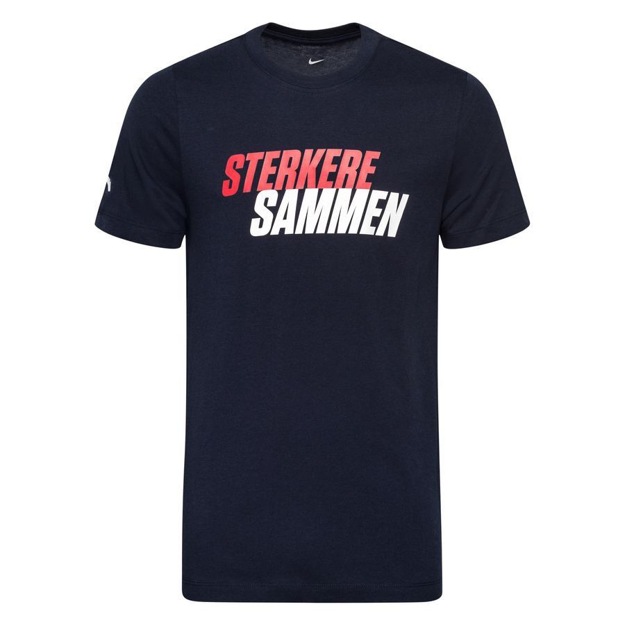 Norway T-Shirt Sterkere Sammen - Navy - Men's-SoccerKits Hub | Buy Soccer Jerseys Online