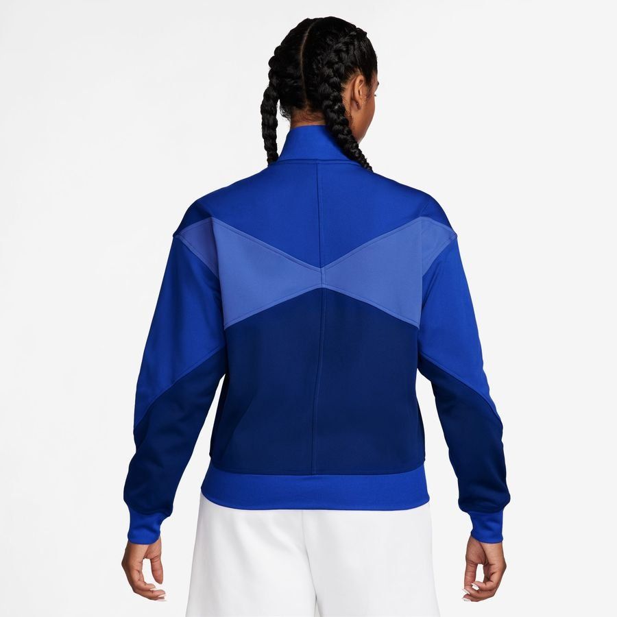 Norway Training Jacket Dri-FIT Academy Pro Anthem - Old Royal/Medium Blue/White Women-SoccerKits Hub | Buy Soccer Jerseys Online