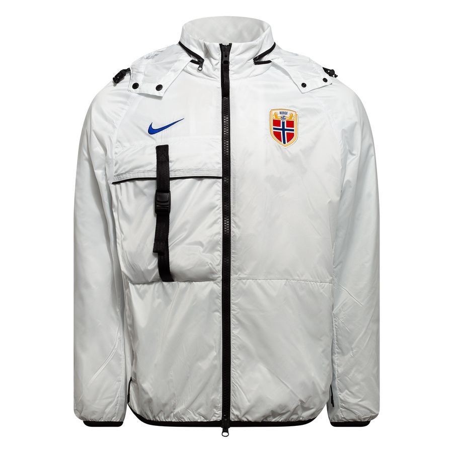 Norway Training Jacket HALO Anthem - Summit White/Old Royal - Men's-SoccerKits Hub | Buy Soccer Jerseys Online