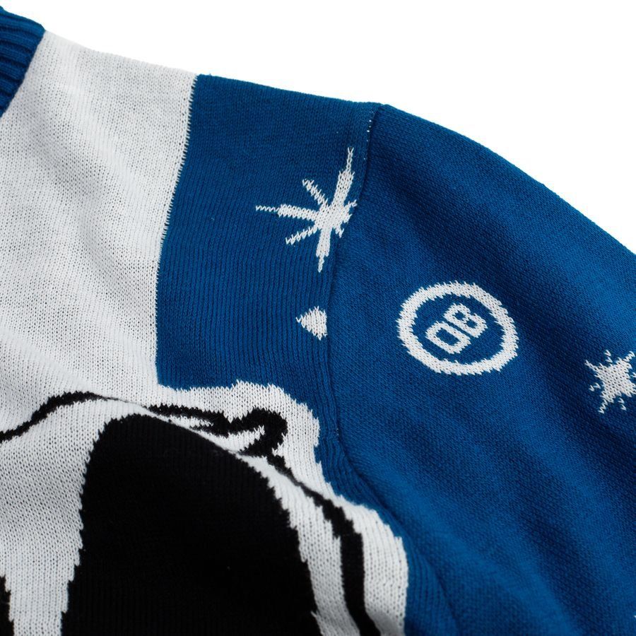Odense Boldklub Christmas Jumper 2025 - Blue-SoccerKits Hub | Buy Soccer Jerseys Online
