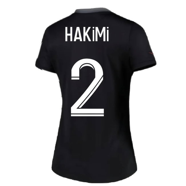 PSG 2021-2022 Womens 3rd Shirt (HAKIMI 2)-SoccerKits Hub | Buy Soccer Jerseys Online