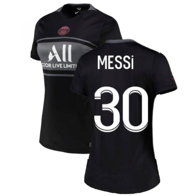 PSG 2021-2022 Womens 3rd Shirt (MESSI 30)-SoccerKits Hub | Buy Soccer Jerseys Online