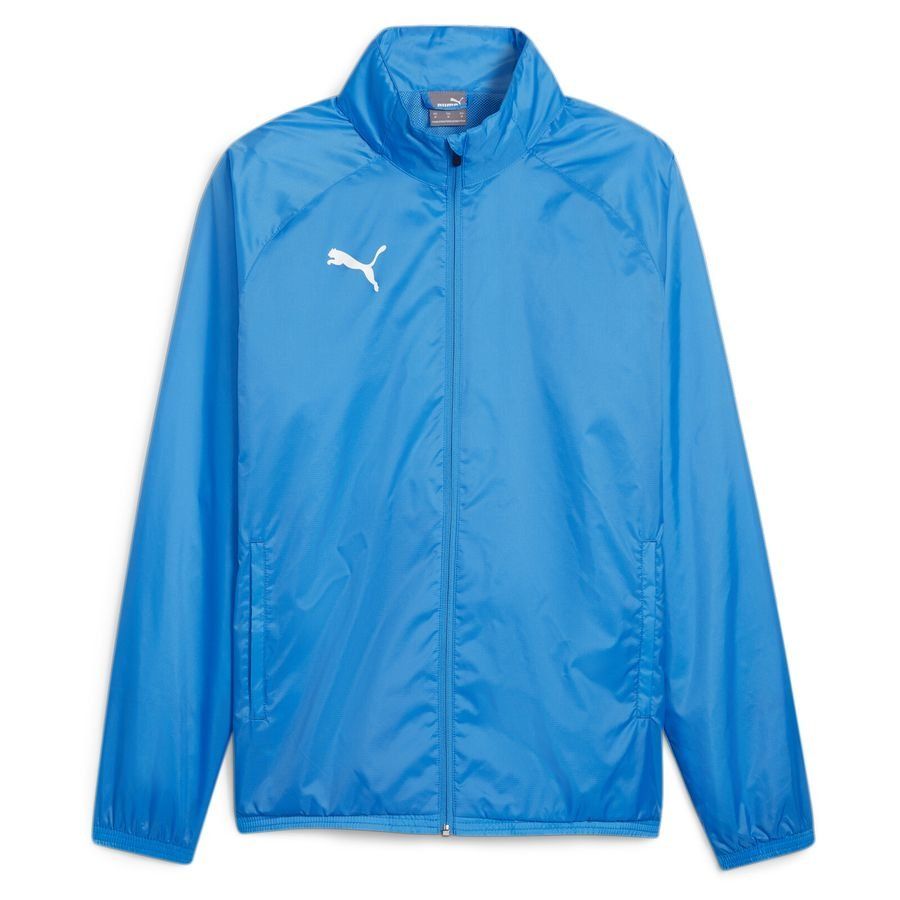 PUMA Jacket teamGOAL All Weather - Electric Blue Lemonade/PUMA White - Men's-SoccerKits Hub | Buy Soccer Jerseys Online