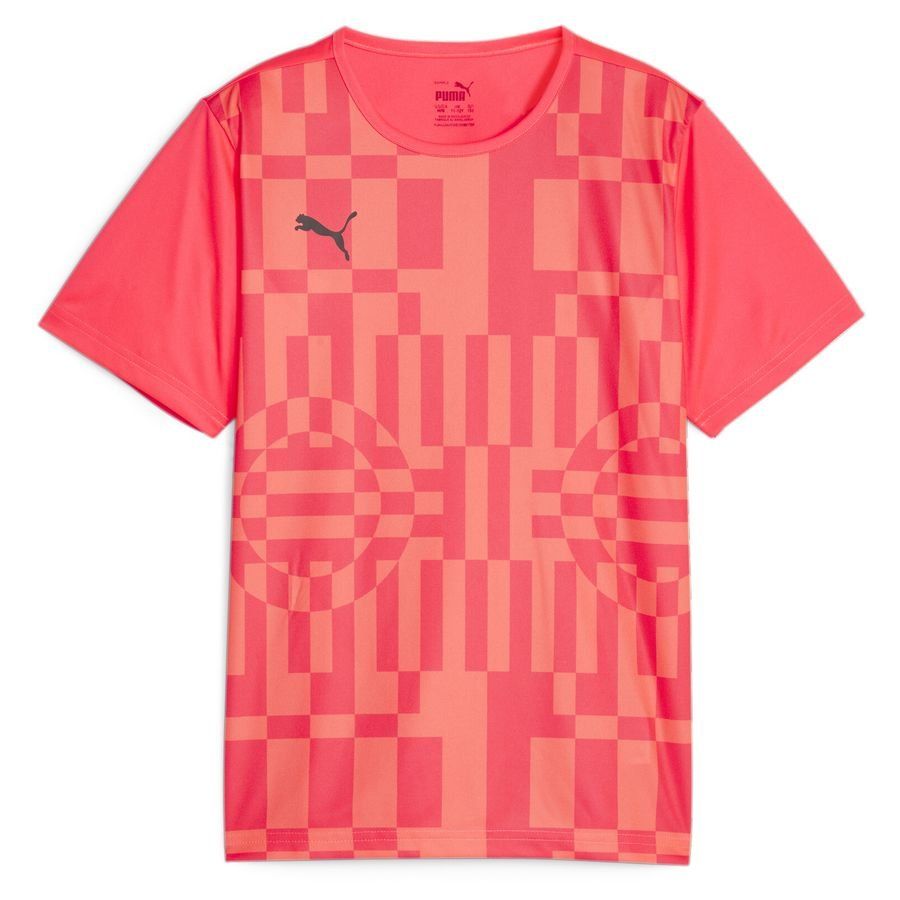 PUMA Training T-Shirt IndividualRISE - Fire Orchid Kids-SoccerKits Hub | Buy Soccer Jerseys Online