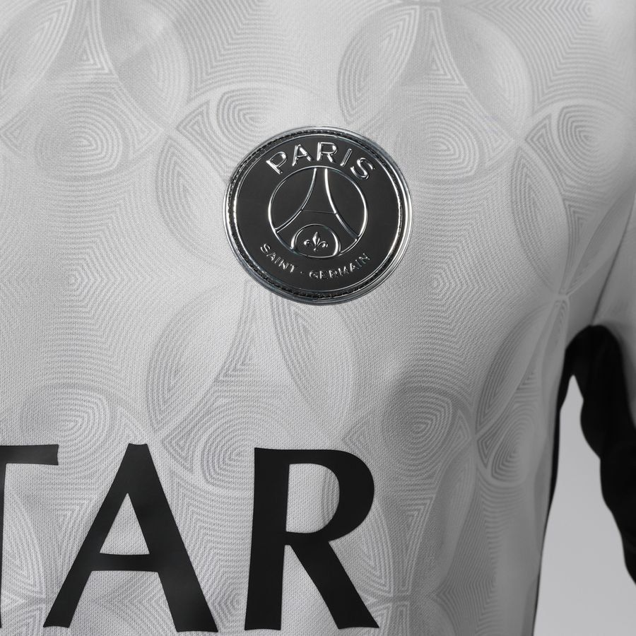 Paris Saint Germain Training T-Shirt Dri-FIT Academy Pro Pre Match Jordan x PSG Night Edition - Medium Grey Heather/Black - Men's-SoccerKits Hub | Buy Soccer Jerseys Online