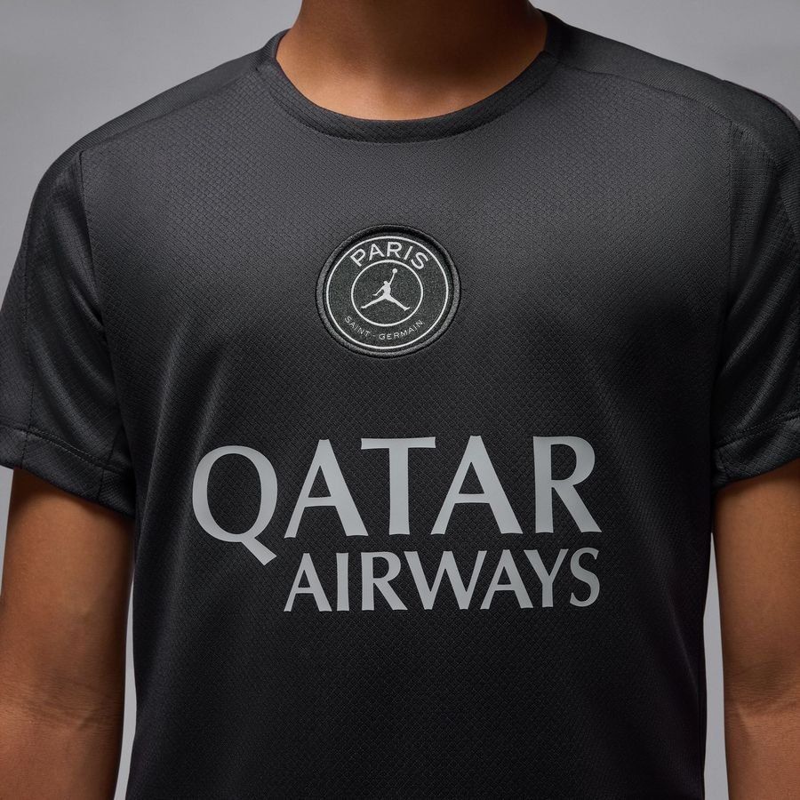 Paris Saint Germain Training T-Shirt Dri-FIT Strike 4th Jordan x PSG - Particle Grey/Off Noir Kids-SoccerKits Hub | Buy Soccer Jerseys Online