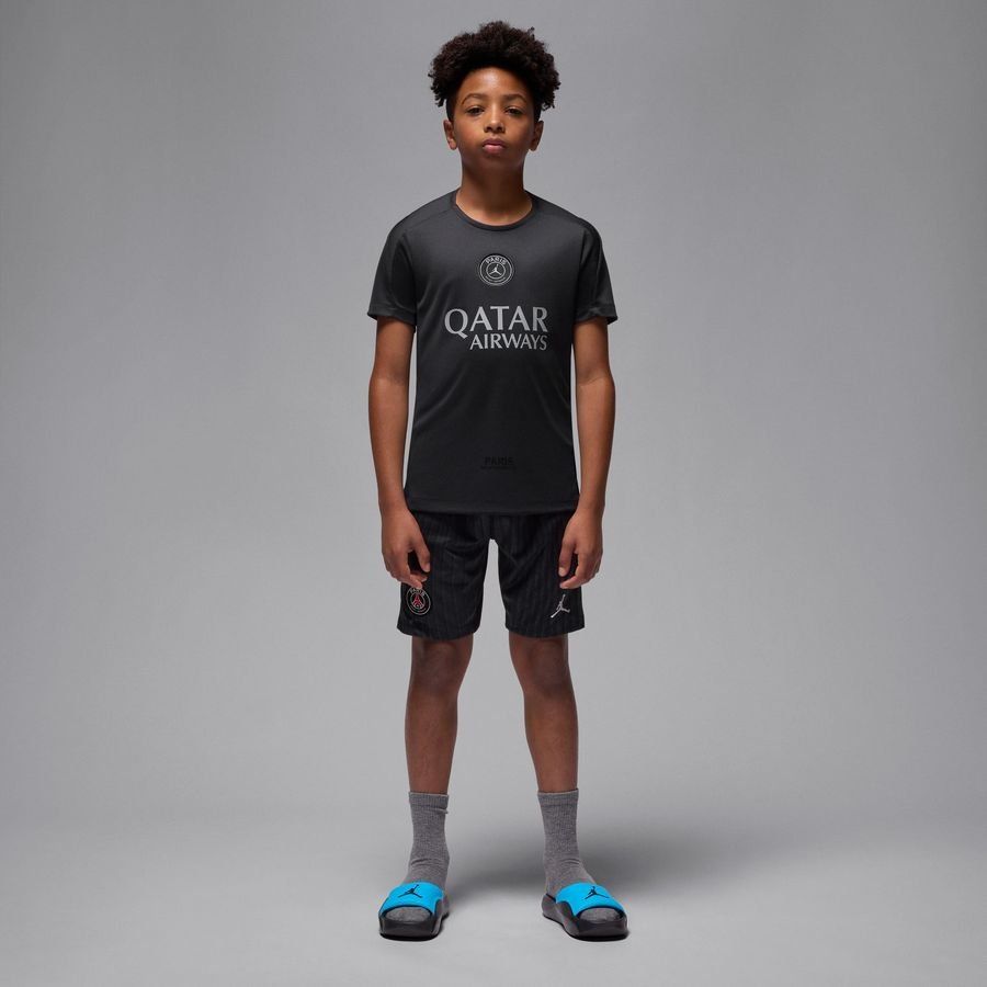 Paris Saint Germain Training T-Shirt Dri-FIT Strike 4th Jordan x PSG - Particle Grey/Off Noir Kids-SoccerKits Hub | Buy Soccer Jerseys Online