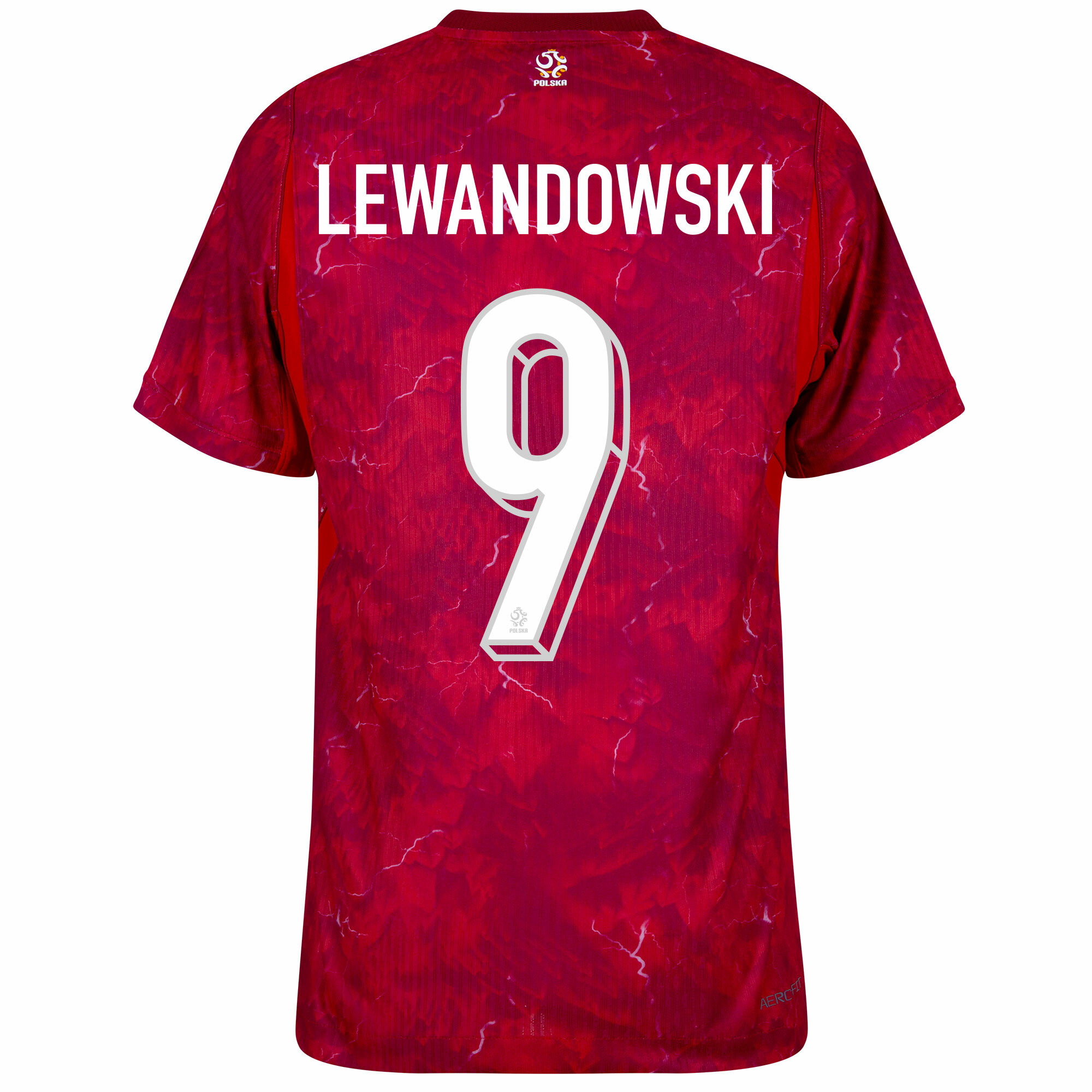 Poland World Cup 2026 Away Shirt Lewandowski 9 