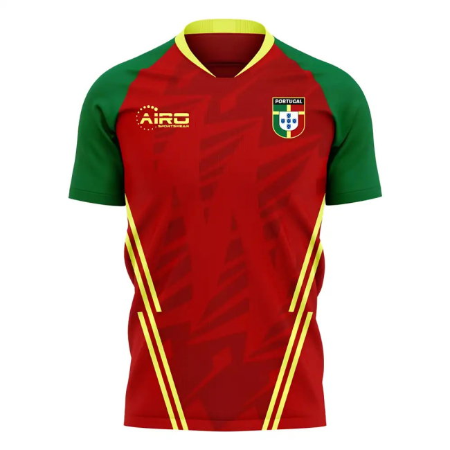 Portugal 2025-2026 Home Concept Football Kit (Airo) (RONALDO 7)-SoccerKits Hub | Buy Soccer Jerseys Online