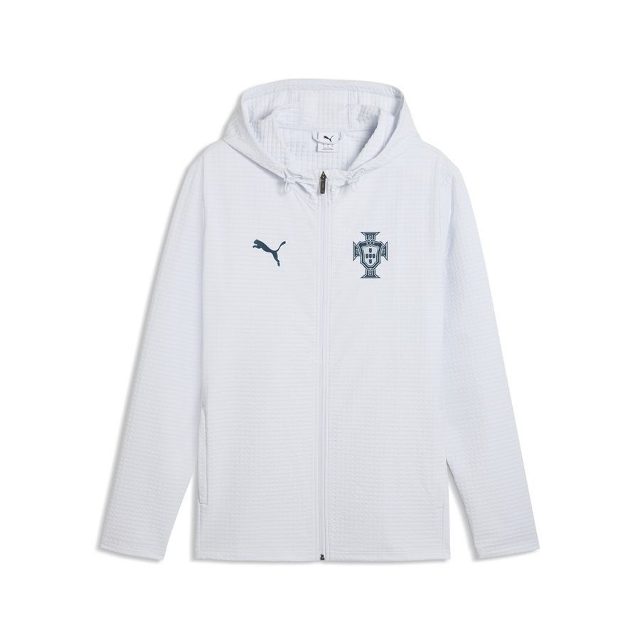 Portugal Training Jacket Softshell World Cup 2026 - Silver Mist/Ocean Tropic - Men's-SoccerKits Hub | Buy Soccer Jerseys Online