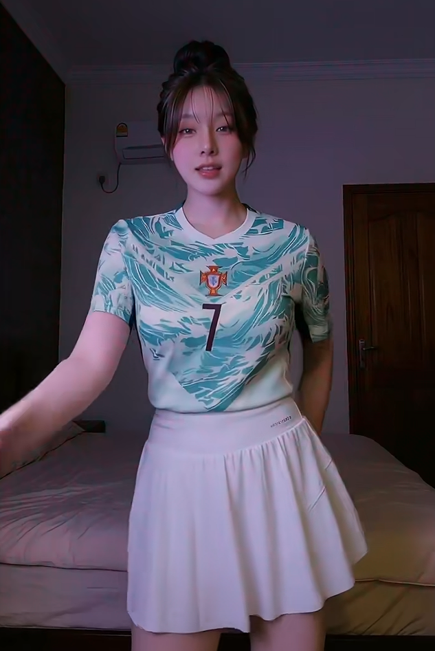 Portugal World Cup 2026 Shirt Fan Photo