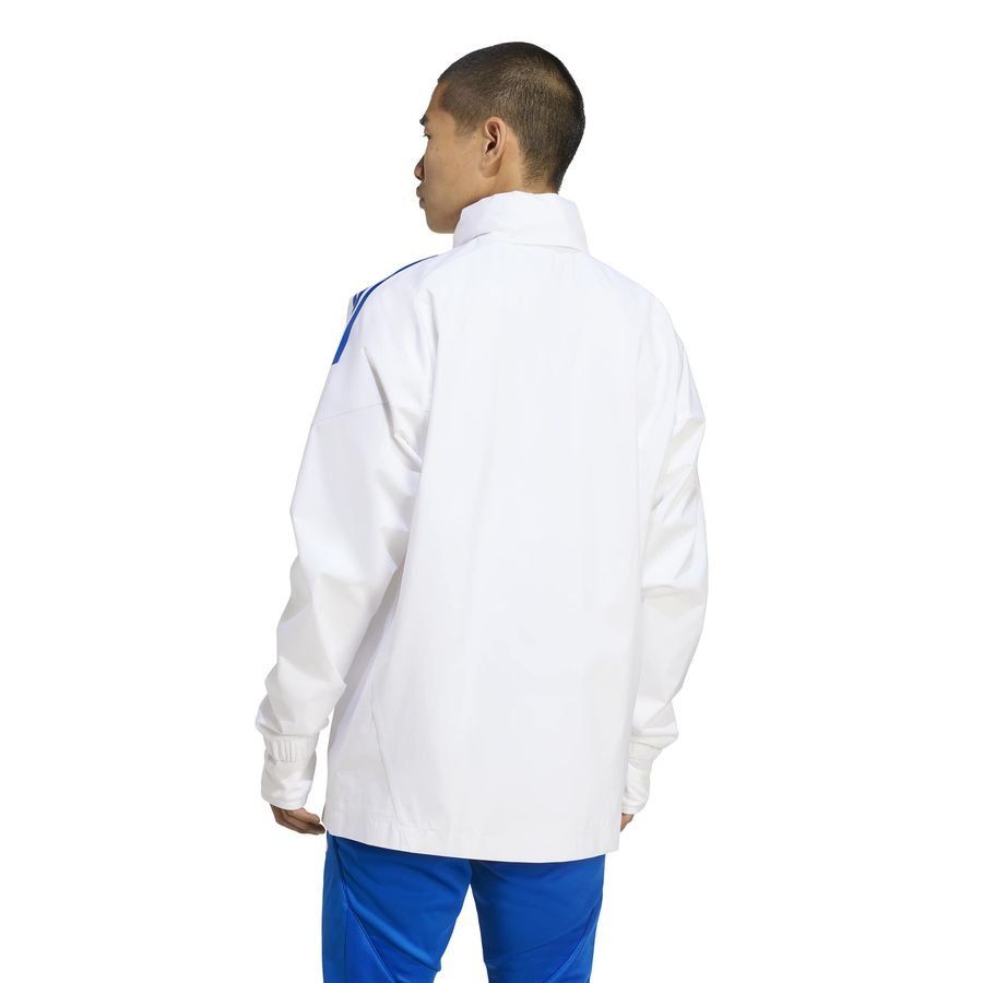 REAL EU AW JKT WHITE - Men's-SoccerKits Hub | Buy Soccer Jerseys Online