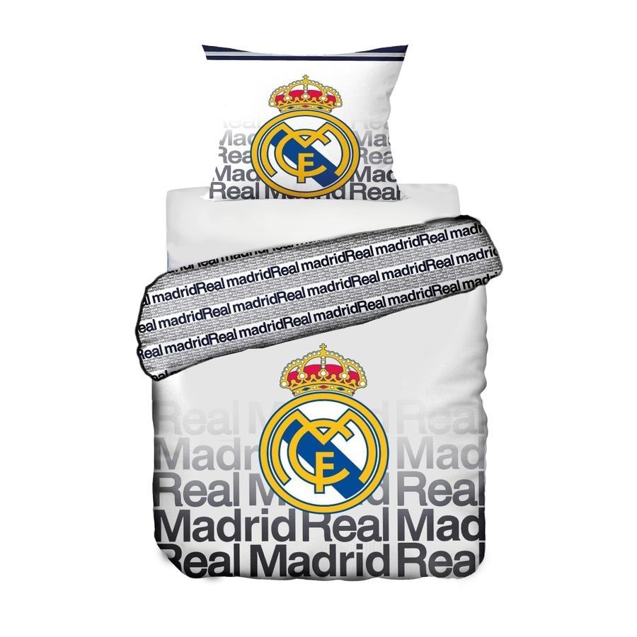 Real Madrid Bedding - White-SoccerKits Hub | Buy Soccer Jerseys Online