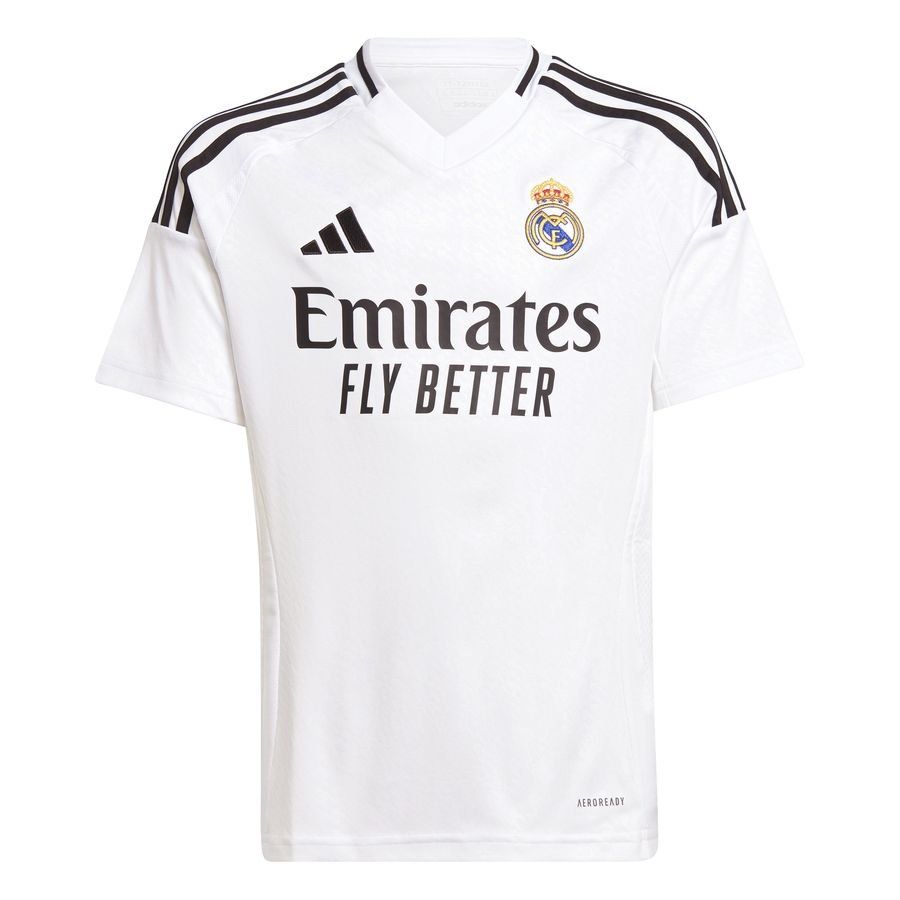 Real Madrid Home Shirt 2024/25 Kids-SoccerKits Hub | Buy Soccer Jerseys Online