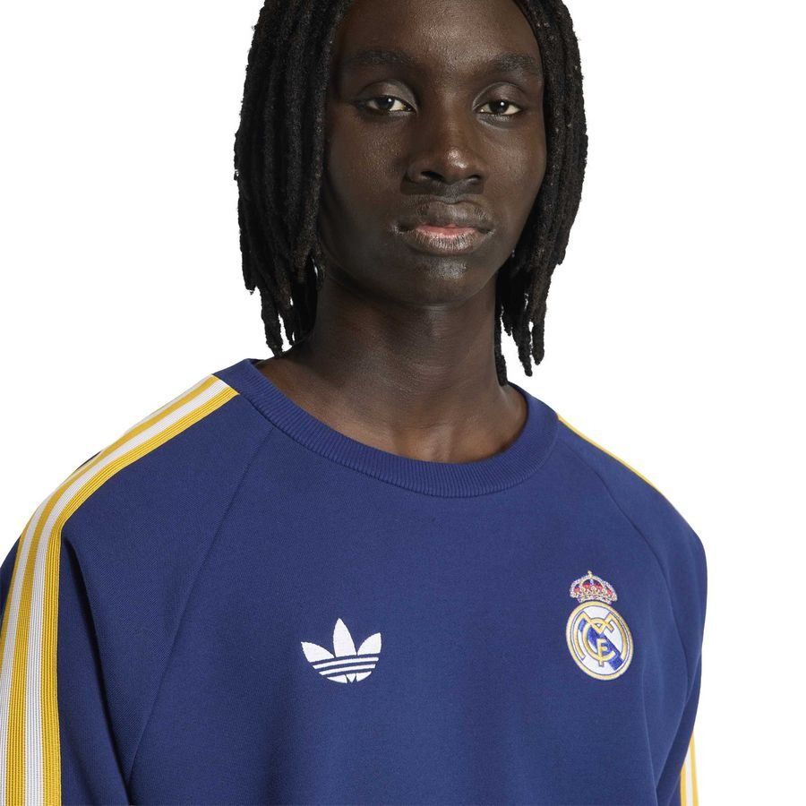 Real Madrid Sweatshirt OG - Dark Blue - Men's-SoccerKits Hub | Buy Soccer Jerseys Online