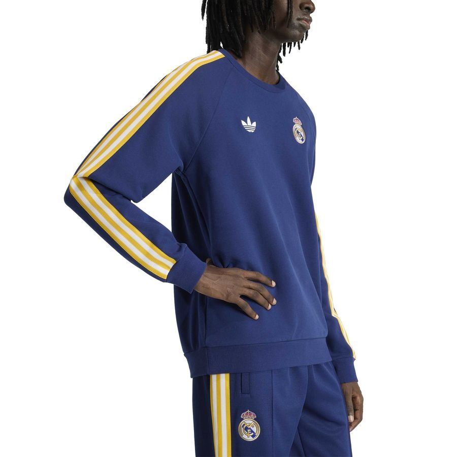 Real Madrid Sweatshirt OG - Dark Blue - Men's-SoccerKits Hub | Buy Soccer Jerseys Online
