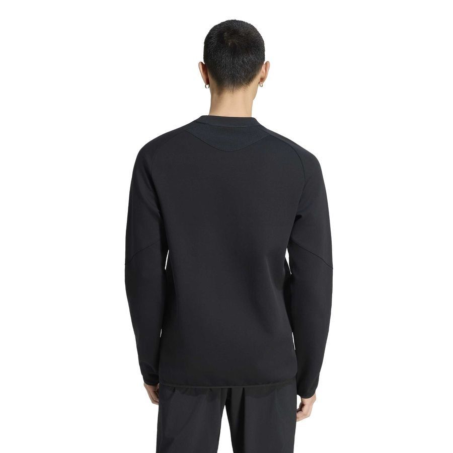 Real Madrid Sweatshirt Vis Tech Travel - Black - Men's-SoccerKits Hub | Buy Soccer Jerseys Online