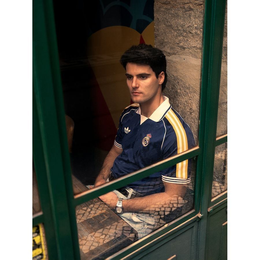 Real Madrid T-Shirt OG - Dark Blue - Men's-SoccerKits Hub | Buy Soccer Jerseys Online