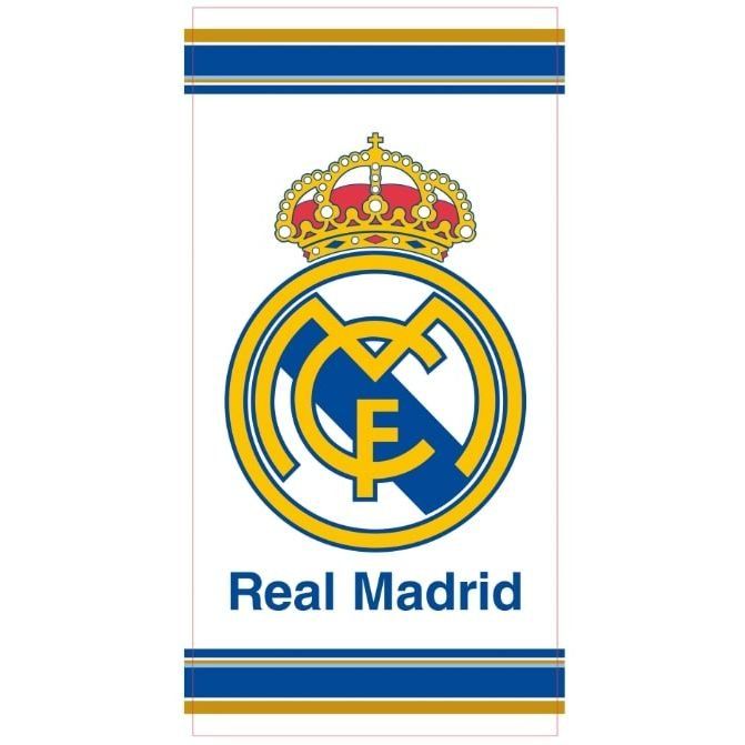 Real Madrid Towel - White-SoccerKits Hub | Buy Soccer Jerseys Online