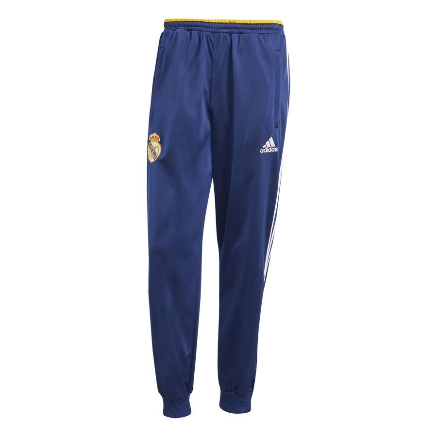 Real Madrid Track Pants 1999/00 - Dark Blue LIMITED EDITION - Men's-SoccerKits Hub | Buy Soccer Jerseys Online